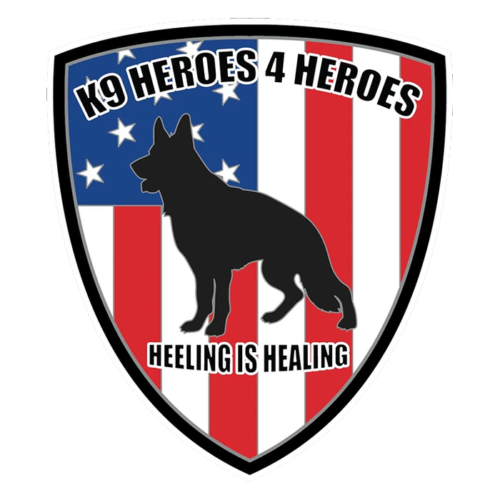 K9 Heroes 4 Heroes logo
