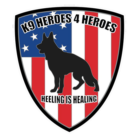 K9 Heroes 4 Heroes logo