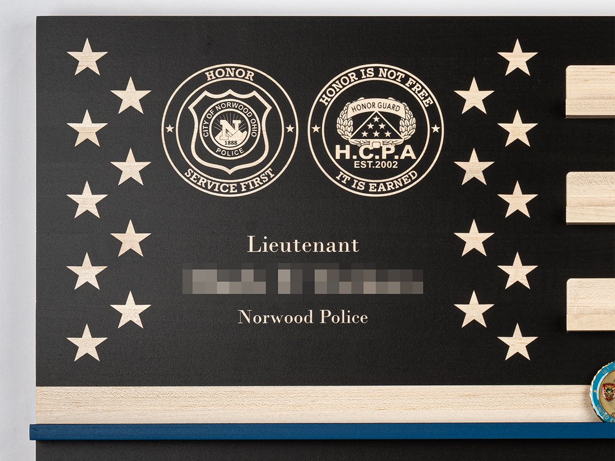 Approved Valor Board design detail before the finished board is completed